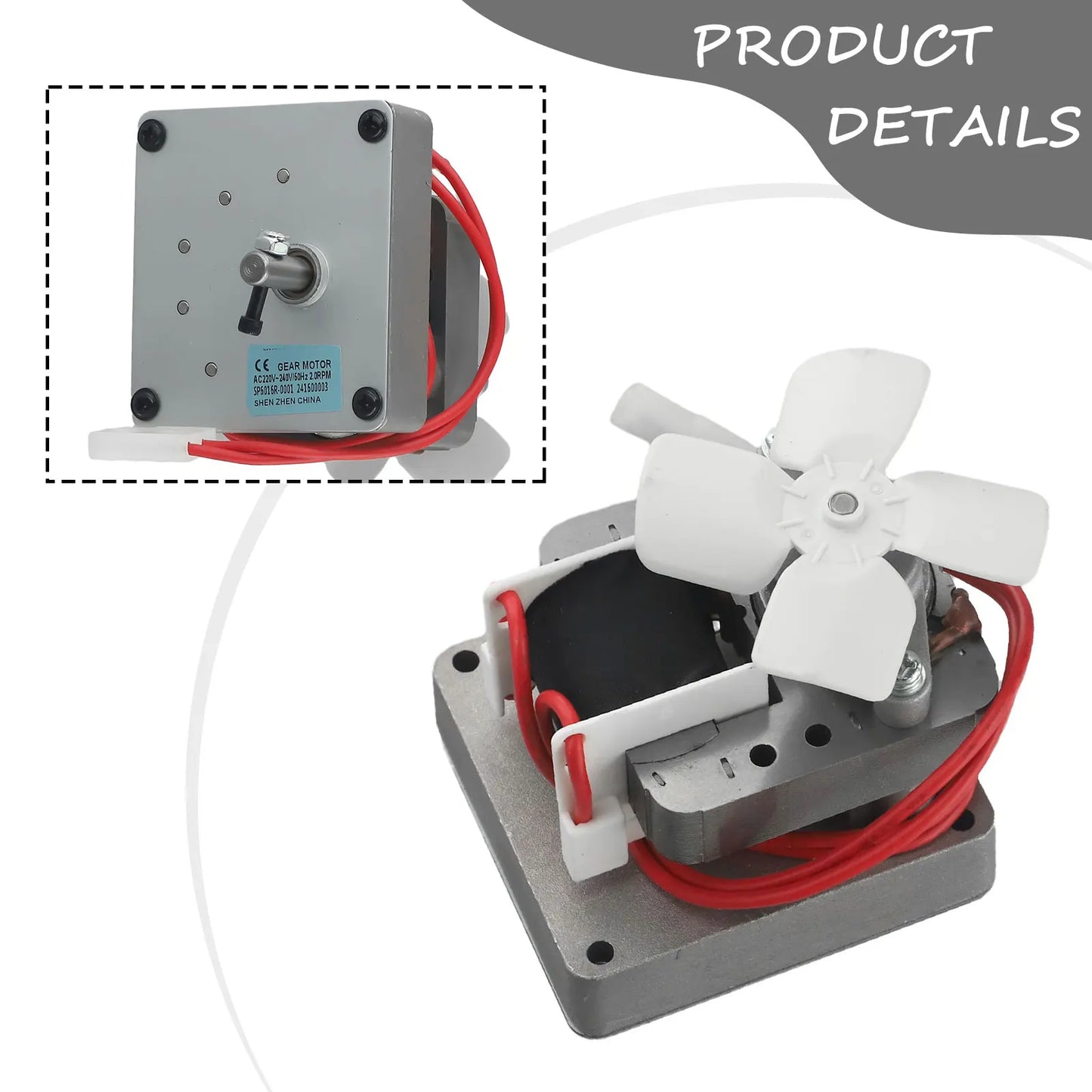 Motor Electric Motor For Pitboss Pellet Grills . Speed Upgraded 1.5 Power Replacement Barbecue For BBQ Spiral Motor