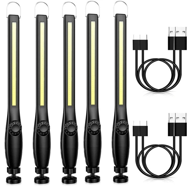 700LM COB LED Flashlight USB Rechargeable Magnetic Work Light Powerful Portable Lanterna Built In Battery 3000Mah Camping Torch