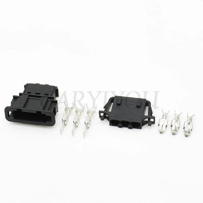 3-Pin AC Blower Motor Connector 1J0972752 1J0972762 DJ70339B-6.3 PA66 for VW Audi POLO LaVida