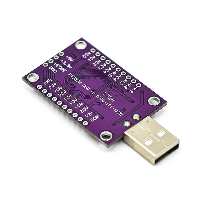FT232H USB to JTAG UART FIFO SPI I2C High-Speed Multifunction Serial Module
