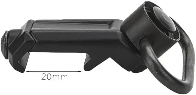 Tactical Quick Detach RSA GBB Buckle QD Sling Steel Mount Attachment Adapter Fit 20mm Rail Hunting Tool Buckle Clip Accessories