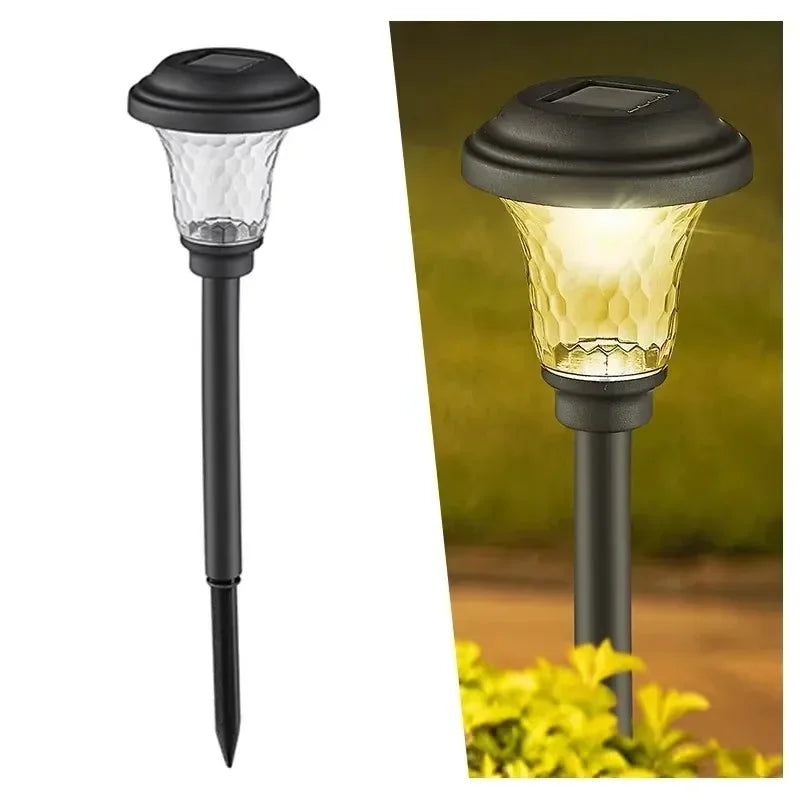 Solar Pathway Garden Lights Outdoor Waterproof LED