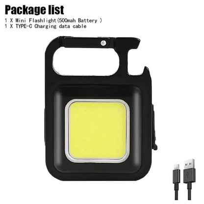 700LM COB LED Flashlight USB Rechargeable Magnetic Work Light Powerful Portable Lanterna Built In Battery 3000Mah Camping Torch