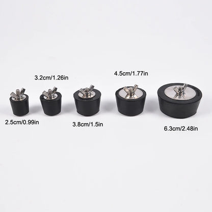 Swimming Pool Winter Expansion Plugs With SS Screw Pool Winterizing Plug Premium 1" To 2.5",PVC/Steel Expansion Pipe Plug