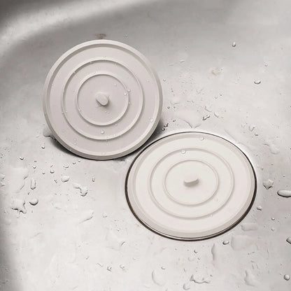 Large Silicone Bathtub Stopper Leakage-proof Drain Cover Sink Hair Stopper Tub Flat Plug Stopper Bathroom Accessories 11cm 4.3"