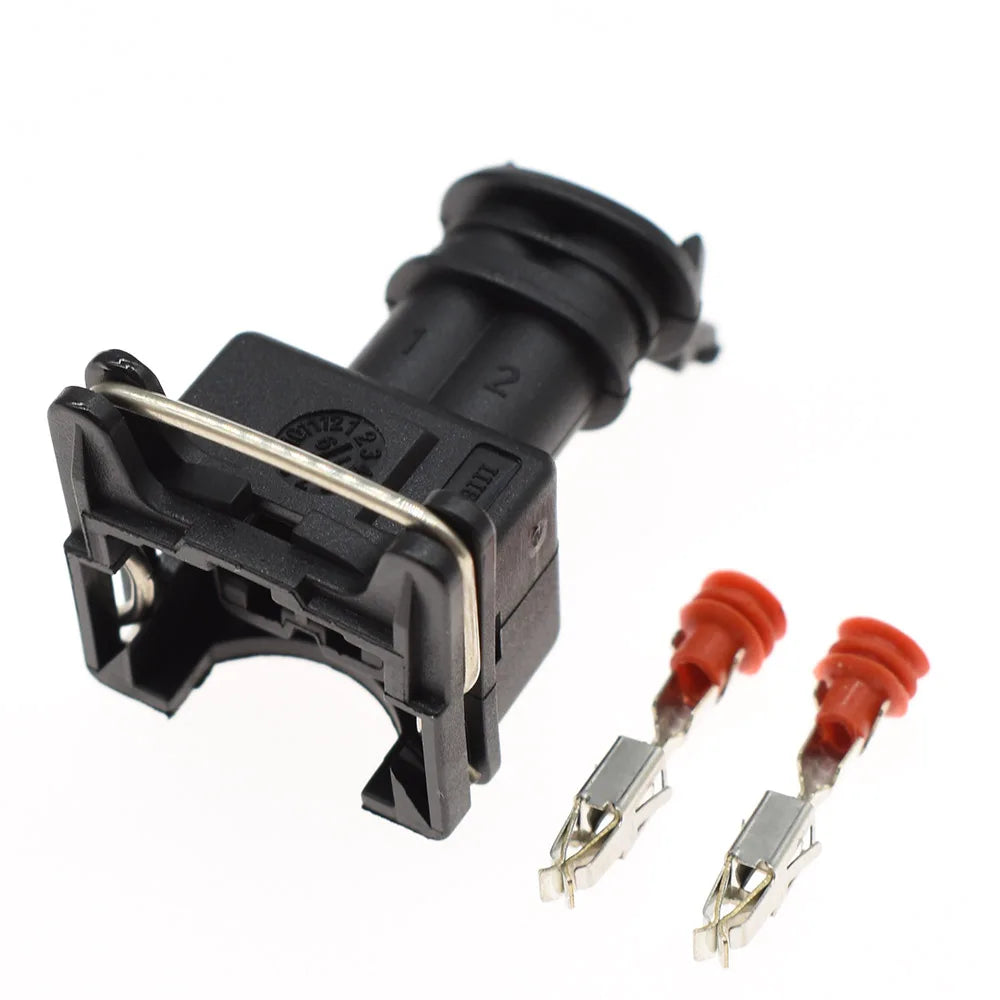 2 Pin EV1 Car Fuel Injector Plug Connector for Junior Power Timer JPT ...