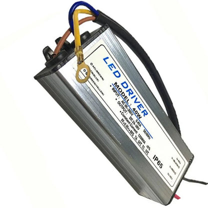 LED Driver Power Supply 10W-60W 300-1800MA Floodlight Transformer Waterproof 44*25*21Mm Overload Protection Electronic Component