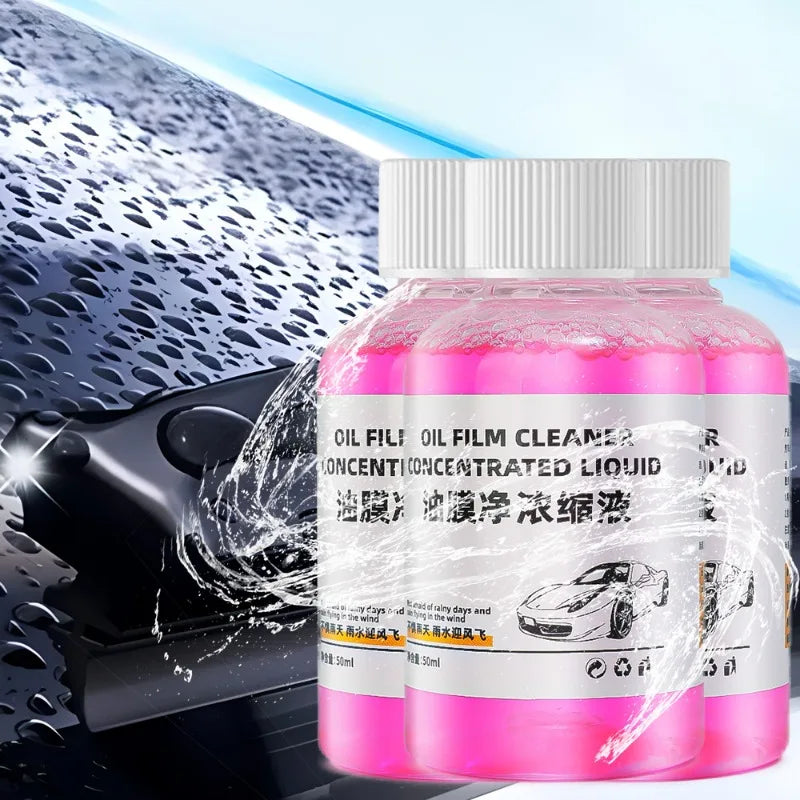 Automotive Windshield Concentrated Cleaner Car Glass Oil Film Remover 50ml