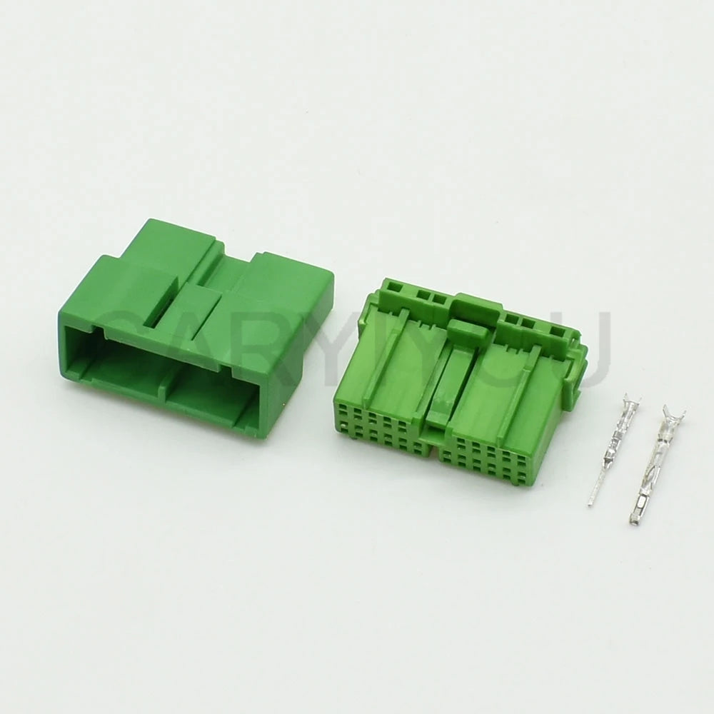 1 Set 22 Pin Automobile Instrument Connector Car Central Control Plug Socket IL-AG5-22P-D3C1 IL-AG5-22S-D3C1 For Honda Volvo JAE