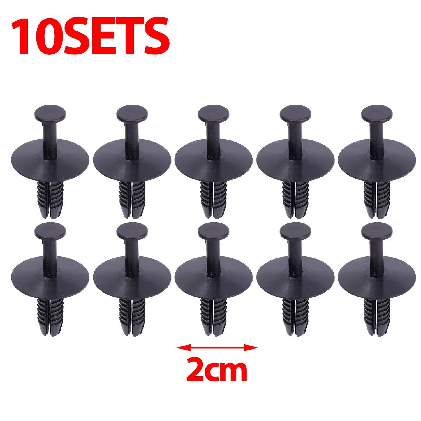 Car Bumper Trim Clip Retainer Push Rivet — Universal Fastener for BMW &amp; Mercedes Body Panels