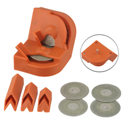 Drill Holder Drill Bit Sharpener Fast Sharpening Speed High Hardness Grinding Wheel High Strength Body Practical Electric Tool