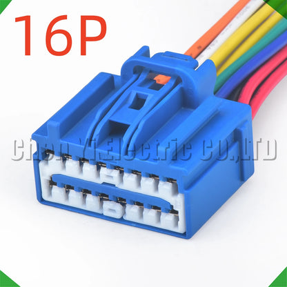 16 Pin Amplifier Connector 7283-6456-90 68250125AF For Land Rover Ford
