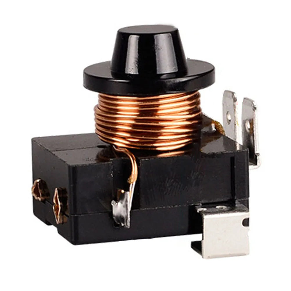 Refrigerator Compressor Start Relay for Threeplug 1/5 1/6 1/3 1/2HP Starters Replacement Starter for Fridge Cooling Units