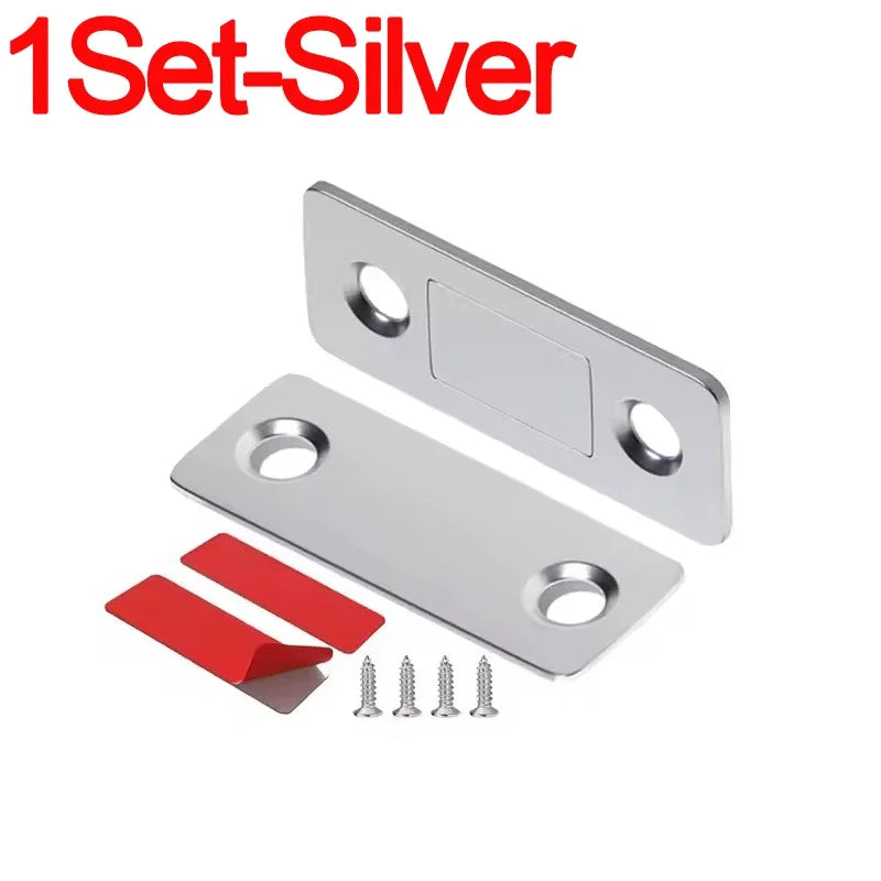 Wholesale Magnetic Door Catch Ultra-Thin Cabinet Catches Door Closed Magnets Sheet Adhesive Closet Drawer Window Magnet Latches