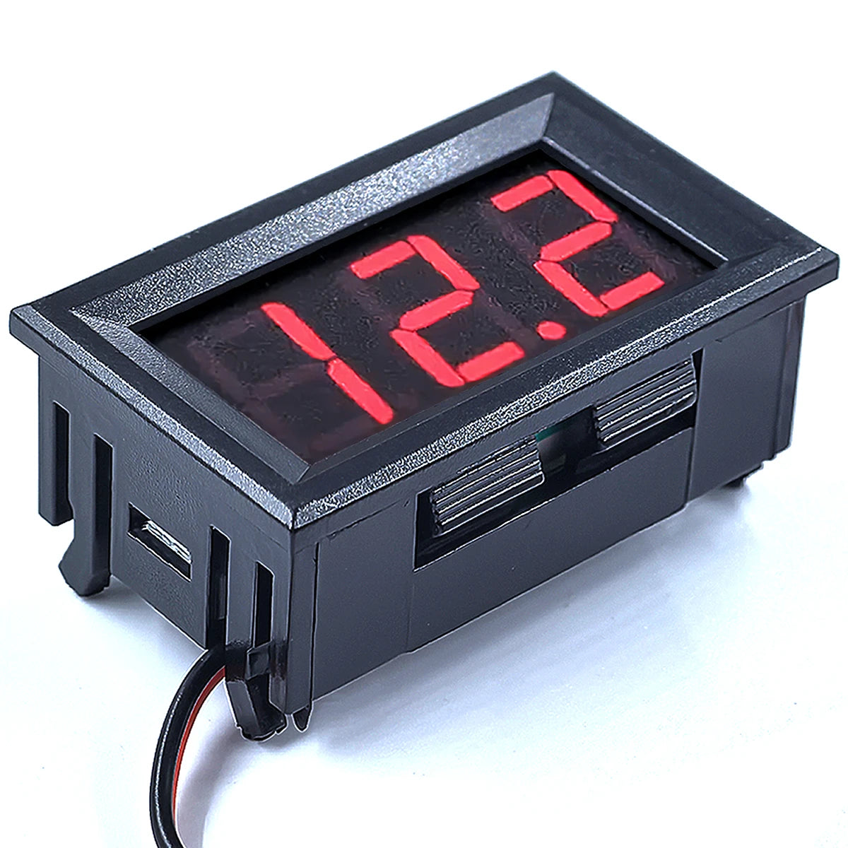 DC 4.5V-30V Digital Voltmeter Ammeter 0.56 Inch Two-Wire LED Display Voltage Current Meter for Car Motorcycle and DIY Electronics