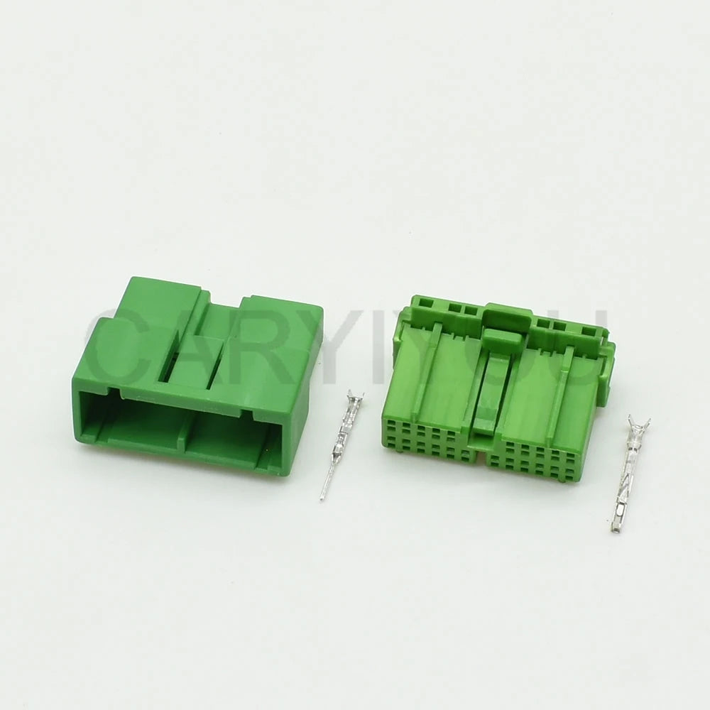 1 Set 22 Pin Automobile Instrument Connector Car Central Control Plug Socket IL-AG5-22P-D3C1 IL-AG5-22S-D3C1 For Honda Volvo JAE