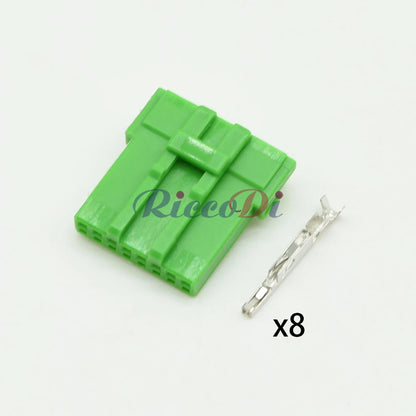 DJ7081AC-0.6-11 / DJ7081AC-0.6-21 Automotive 8-Pin Connector — Male Female Electrical Wiring Harness Socket