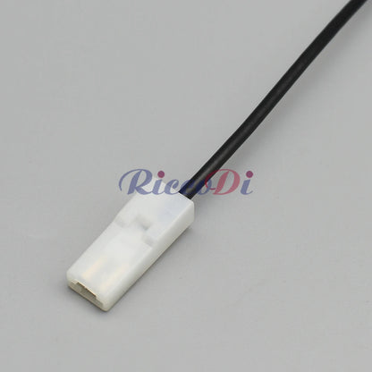 1 Pin Unsealed Automotive Wiring Harness Connector with 6.3 mm Terminal Compatible with 336524-1