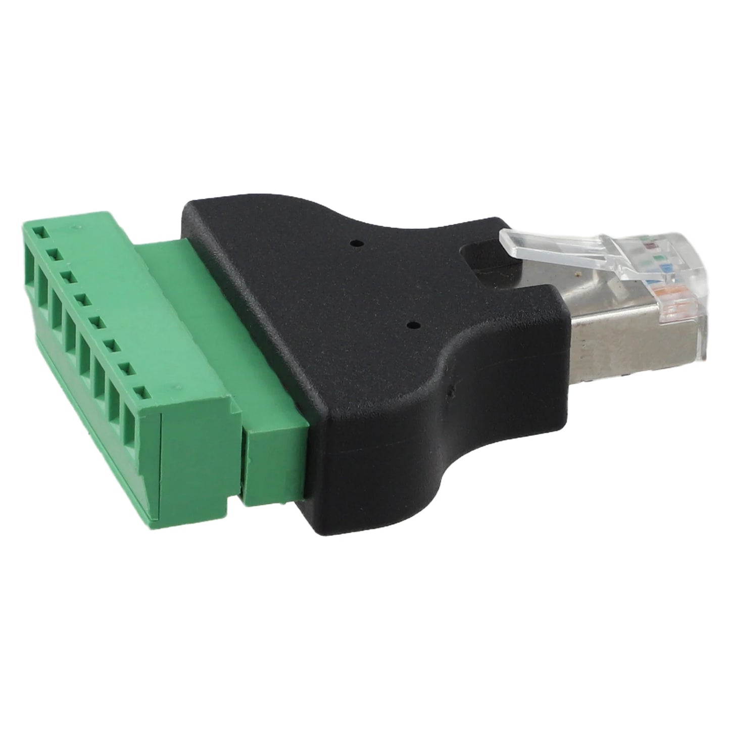 8-pin Adapter Terminal Block Connector Networking Setup Stable Signal Transmission User Convenience Transmission