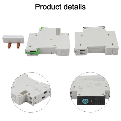 Smart WiFi Circuit Breaker Switch for DIN Rail Installation with Multi Function Timer and Real Time Energy Usage Insights