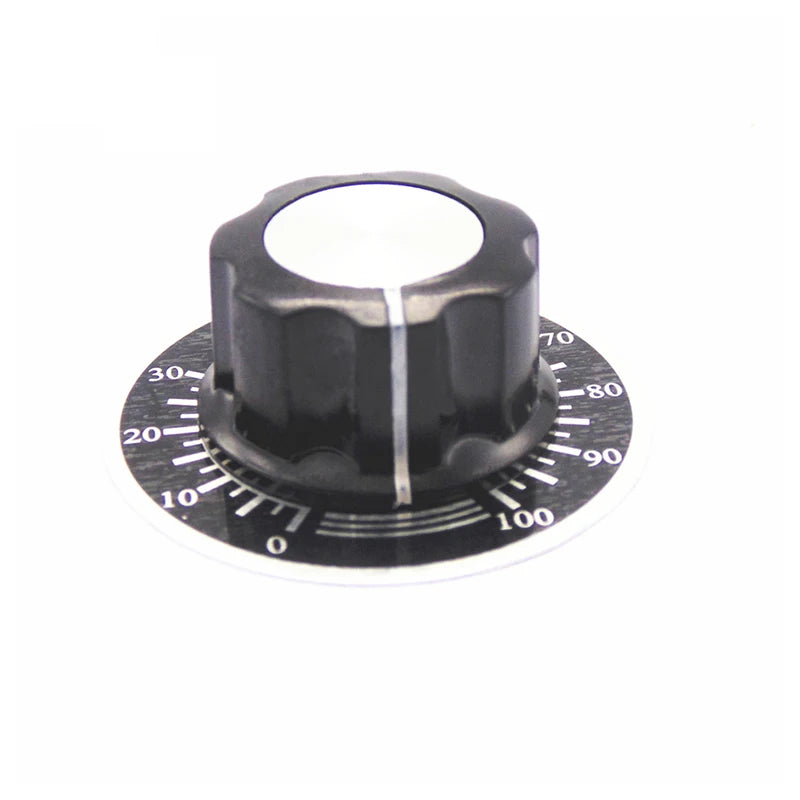 10PCS(5+5) MF-A03 Potentiometer Knob Kit with Dial and Bakelite Knobs + Scale Plate