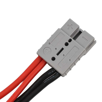 1pc 50A For Anderson Plug Connector Double Y Adapter 4mm Car Cable 4 Square Wires 30cm For Forklifts Stackers Vehicles