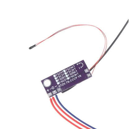 Automatic Speed Adjust Temperature Probe Compatible PC Fan Controller With 2-Wire 3-Wire Fans DC 5V 12V For Router CPU Heatsinks