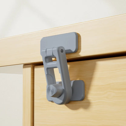New 1pc Multifunction Useful Refrigerator Door Latch New Plastic Baby Safety Lock Kids Security Protection Cabinet Drawer Lock