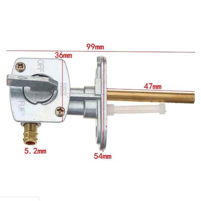 1pc Gas Fuel Tank Valve Petcock Switch Assembly For KDX200 KDX220 KDX250