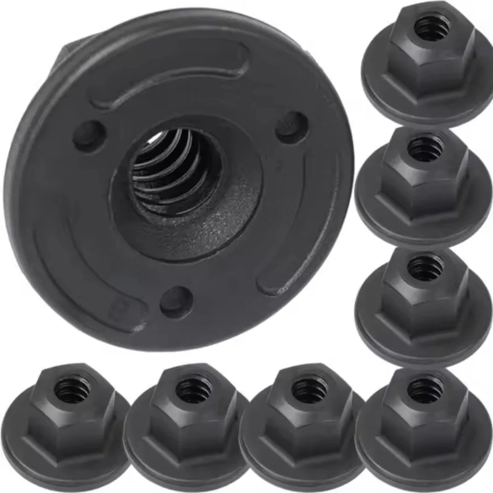 100/10pcs Auto Clips for Hex Head Plastic Self-Threading Nut for BMW Retainer Chassis Rear Bumper Splash Shield Car Interior