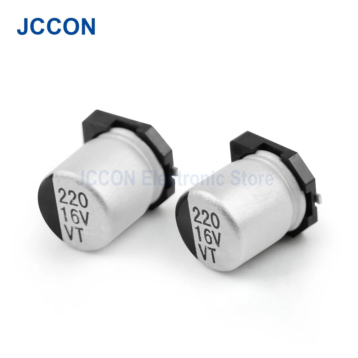 SMD Aluminum Electrolytic Capacitor 6.3V–100V 0.47UF–1000UF for Electronic Circuits and Devices