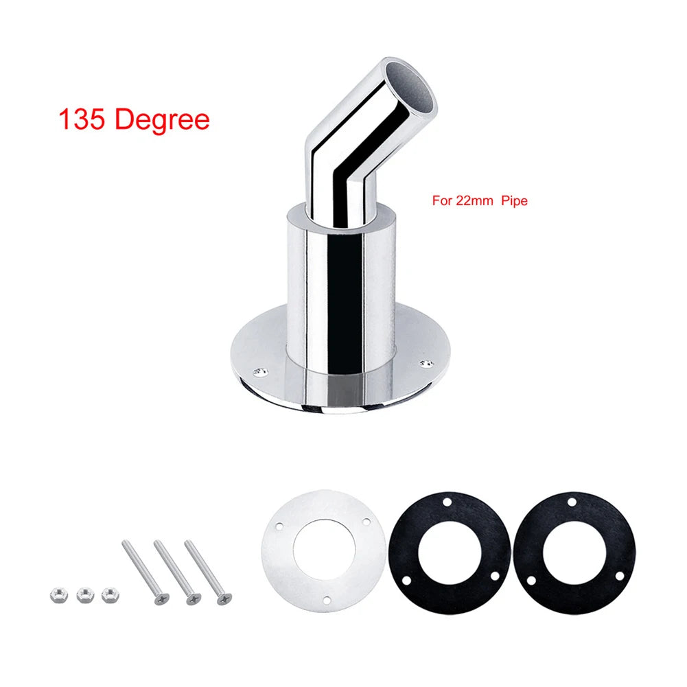 1pcs 316 Stainless Steel Marine Heater Vent Hole Hot Gas Exhaust Pipe For Webasto For Eberspacher PlanarDiesel Parking Heaters