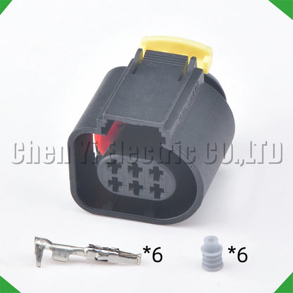 6 Pin Auto Temp Sensor Reversing Radar Throttle Valve Connector Injection Plug 42121700 3B0973813 1J0973713 4H0973713 5N1973206
