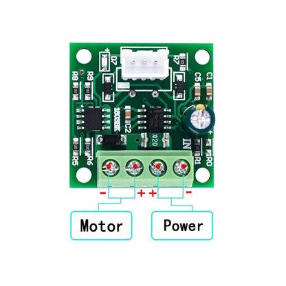 PWM DC Motor Speed Controller Module – 1.8V to 15V 2A Adjustable Motor Regulator