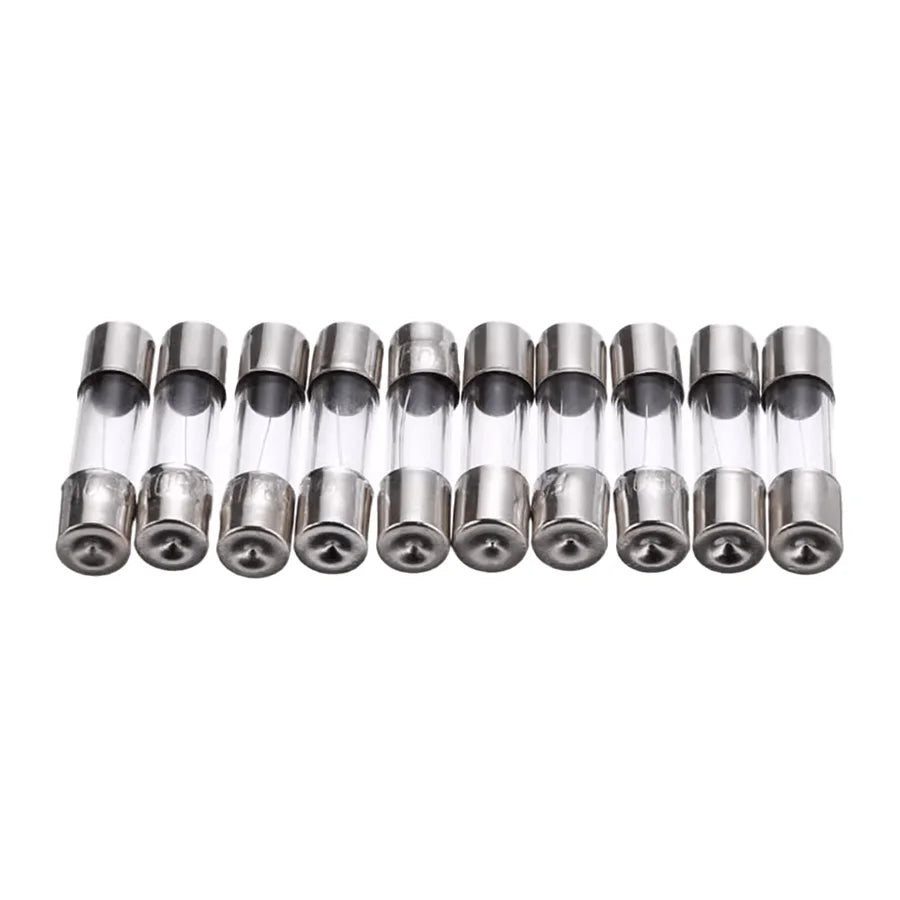 5x20mm Quick Blow Glass Tube Fuse Kit ¨C Assorted Amp Ratings 0.2A-20A 250V with Storage Box