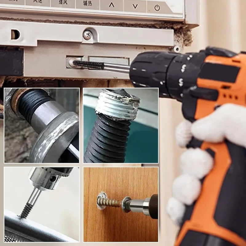 Screw Extractor Set 5/6/11PCS High Carbon Steel Damaged Screw Remover Broken Bolt Extractor Kit
