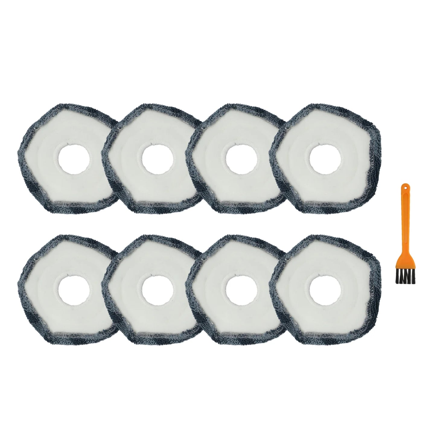 Daily Maintenance 13.5*13 Cm Robot Vacuum Pads Easy Install Vacuum Cleaner Pads Vacuumcleaner Versatile Pack Options