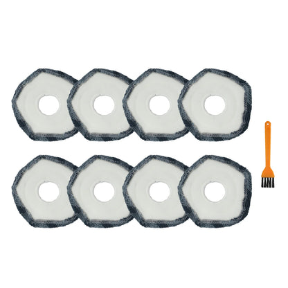Daily Maintenance 13.5*13 Cm Robot Vacuum Pads Easy Install Vacuum Cleaner Pads Vacuumcleaner Versatile Pack Options