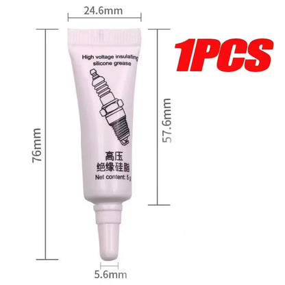 High Voltage Silicone Grease for Spark Plug Ignition Coil Insulation 5g
