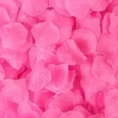 Artificial Red Rose Petals Silk Flower Decor for Wedding Party