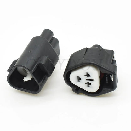 3-Pin 2.2mm Light Socket & Motor Connector 6189-0179 11016 DJ7035Y-2.2 for Toyota Camry Corolla Honda