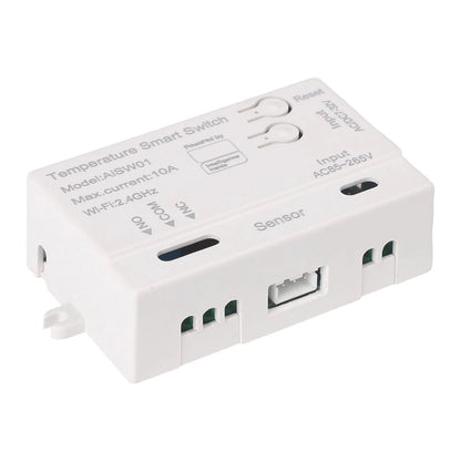 WiFi Temperature and Humidity Sensor with Remote Control Smart Home Automation with For Tuya App for Convenience
