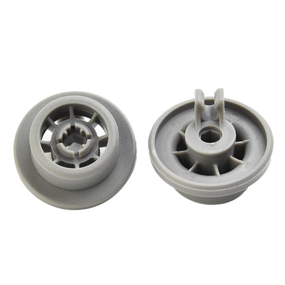Dishwasher Lower Basket Wheels — 8pcs Replacement Rollers for Siemens S5555X0GB/79 S5943X2GB/31 S6409N2GB/17 HF87950GB/03 KG57U95/13
