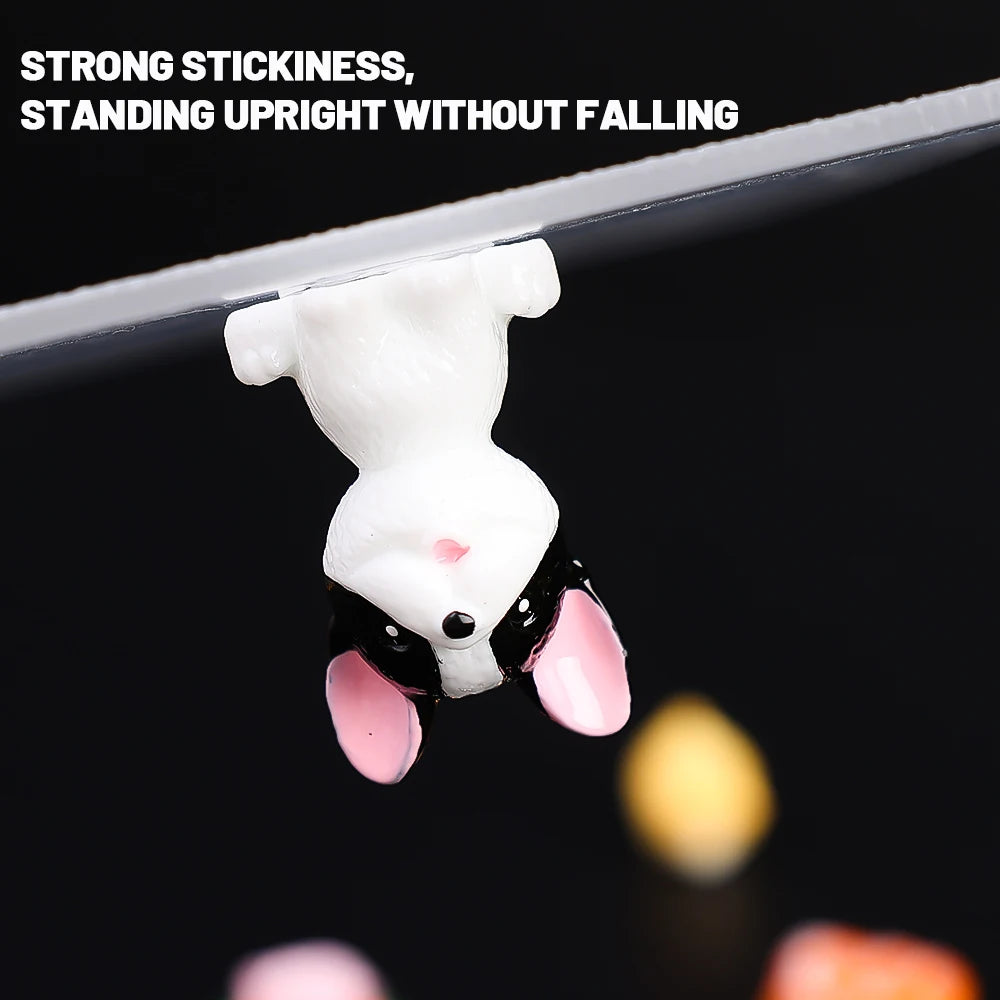 2000/100PCS Strong Double-Sided Tape Blind Box Foot Pad Glue Sticker for Blind Box Landscape Doll Foot Fixed Seamless Patch Tool