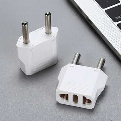 New 5/10Pcs Us To Eu Conversion Plug Eu To Us Us To Au Flat Plug To Dual Use