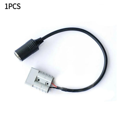 50 Amp For Anderson Plug To 16A Female Cigarette Socket Adaptor 300mm 12/24v 12AWG For Refrigerator Caravan Camping Trailer