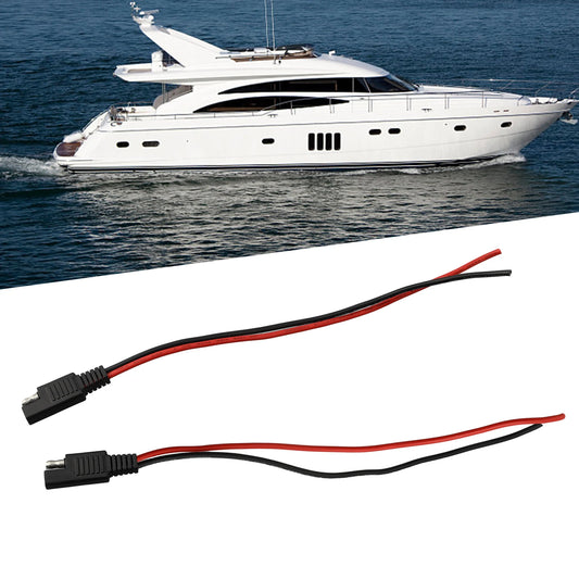 New SAE Single-ended Cable Power Cable Package Includes Panel Power Tractors Automobiles Battery Connector Solar