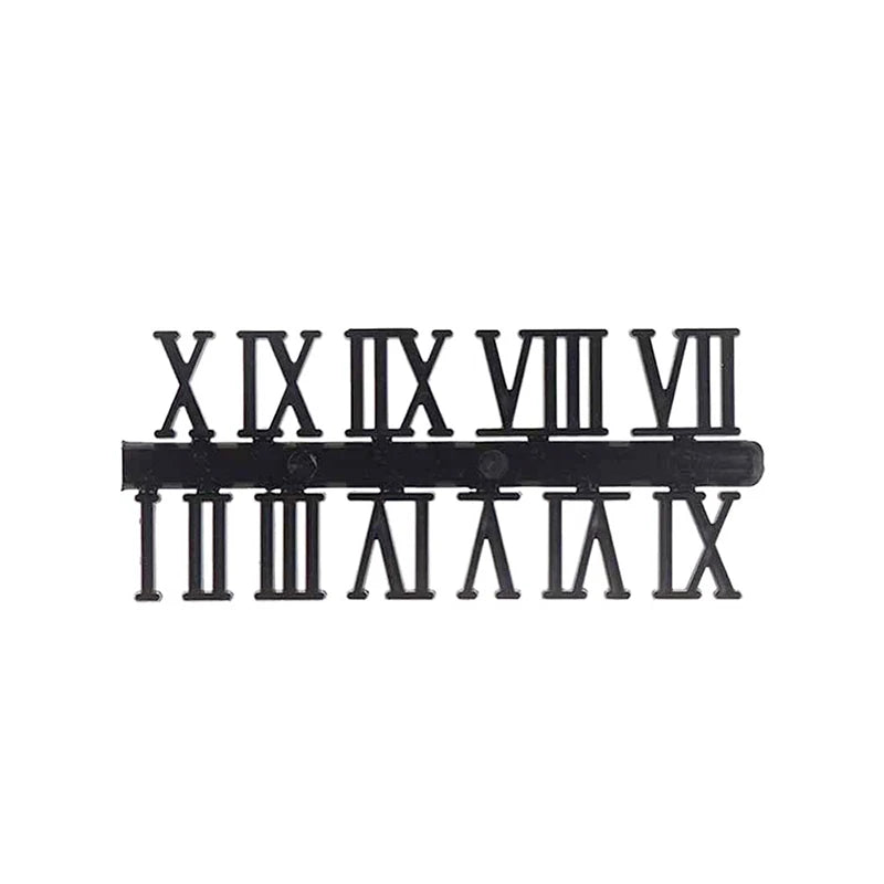 1Set Roman Numerals Handmade Material Restore Digital Repair Tools Clock Numerals Accessories Arabic Number Quartz Clock Parts
