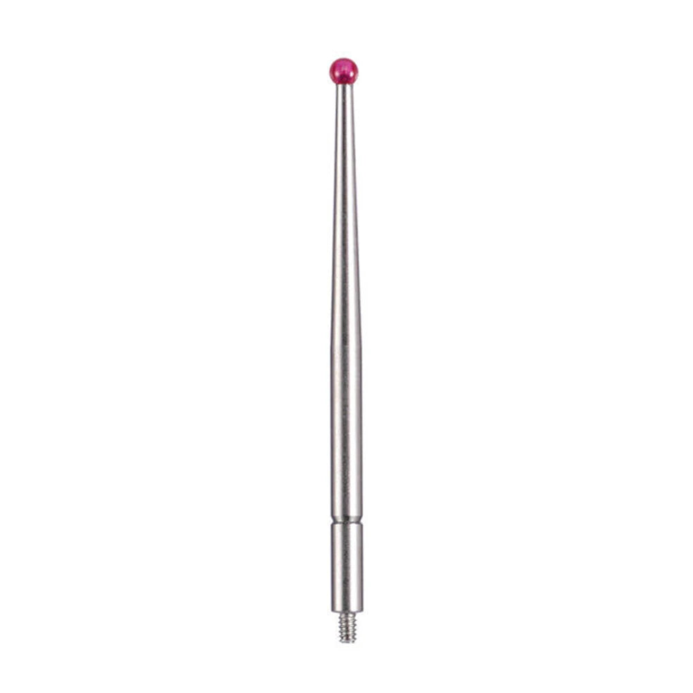 21CZA211 Contact Points Dial Test Indicator, 2mm Ruby Ball Tip, M1.6 Threaded, 44.5mm Length, For 513-415-10 / 513-215N / 513 CMM Tool