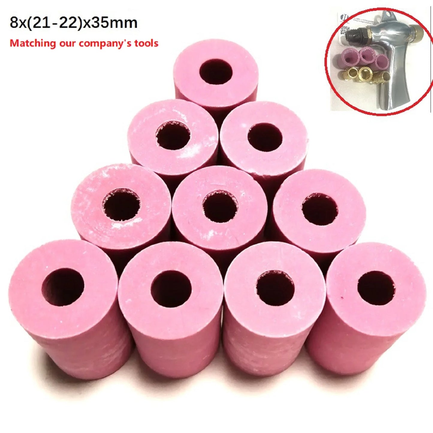 Multi Nozzle Sandblasting Tool Kit with 5 Ceramic Nozzles for Rust and Paint Removal on Metal and Glass with Ergonomic Design